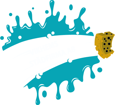 Vikhem städfirma logotyp i sidfoten
